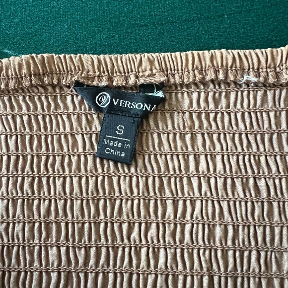 Versona Tan Midi Dress - Picture 8 of 9